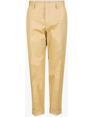 Dries Van Noten 00870-Philip 8398 M.W.Pants Clothing - Natural