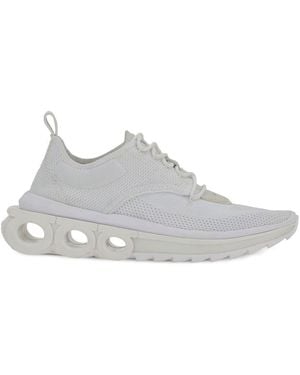 Ferragamo Running Sneaker - White