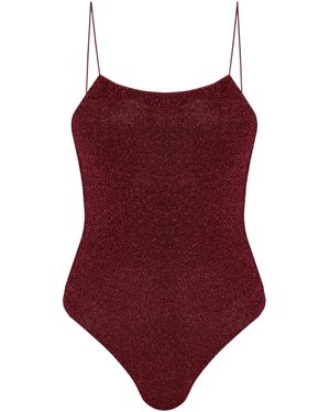 Oséree Lumière Badeanzug - Rot