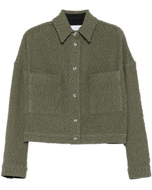 IRO Jack Met Textuur En Zak - Groen