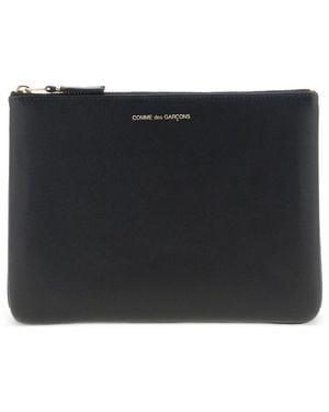 Comme des Garçons Leather Pouch - Black