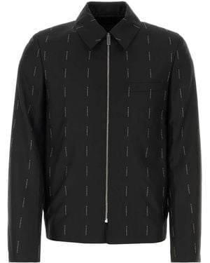 Givenchy Wool Zipped Jacket - Black