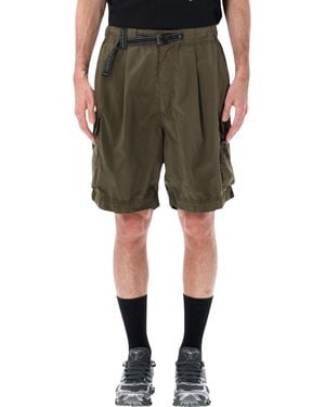 and wander Light Cargo Shorts - Green