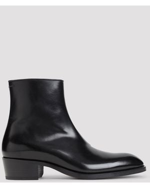Tom Ford Burnished Vincent Boot - Schwarz
