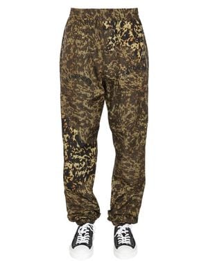 Givenchy 4G Print Relaxed Fit Trousers - Green