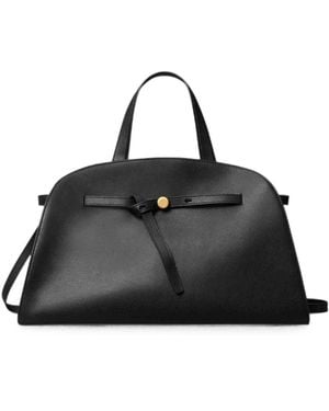 Tory Burch Romy Boston-Tasche aus Leder - Schwarz