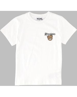 Moschino Kids Graphic T-Shirt - White