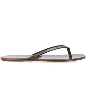 Pedro Garcia Flache Schuhe von - Weiß