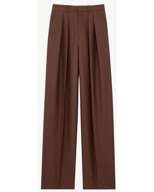 Saint Laurent Pant Droit - Bruin