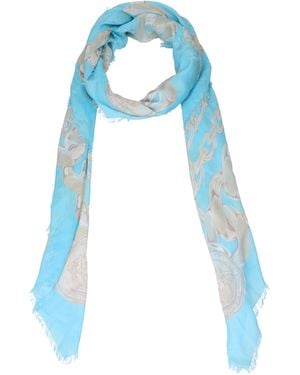 Versace Scarf Modal Light/Champagne - Blue
