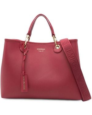 Emporio Armani My Ea Medium Shopping Bag - Red