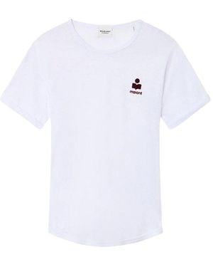 Isabel Marant Koldia T-Shirt Polyester T-Shirts - White