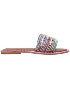 De Siena Shoes Sandals Multi Color - Pink