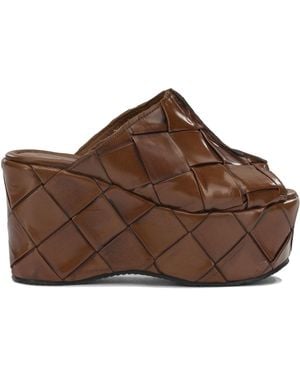 Pons Quintana Leather Sandals - Brown