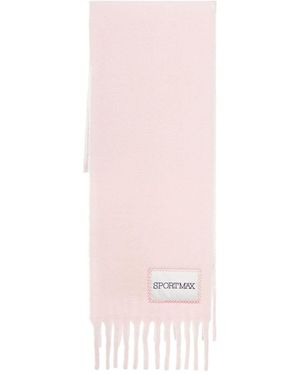 Sportmax "Tenue" Scarf - Rosa