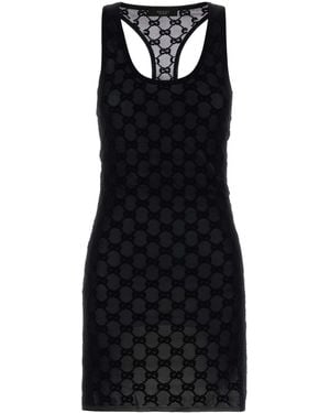 Gucci Midnight Viscose Blend Dress - Black