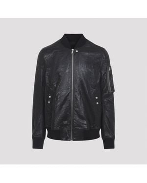 Rick Owens Classic Flight Jacket - Black