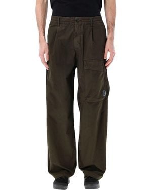 C.P. Company C.P. Company Microreps Cargo Trousers - Black