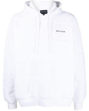 BOTTER Bio -Baumwoll -Hoodie - Weiß