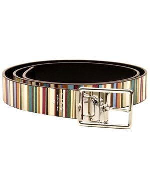 Paul Smith Belts Multi Color - Negro