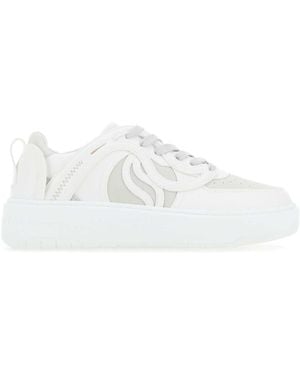 Stella McCartney Two-Tone Sporty Mat S-Wave Sneakers - White