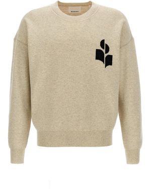 Isabel Marant Atley Maglioni Grigio - Marrone
