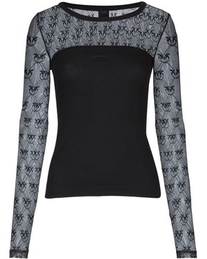 Pinko Violinista T-Shirt Costina - Black