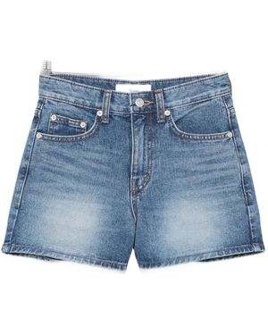 DUNST Denim Mini Shorts - Blue