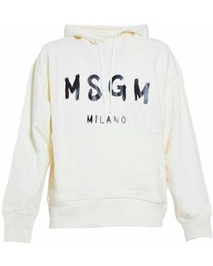 MSGM Sweaters - White