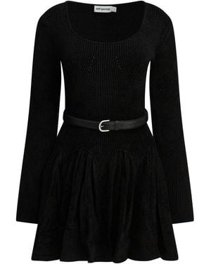 Self-Portrait Dresses Black
