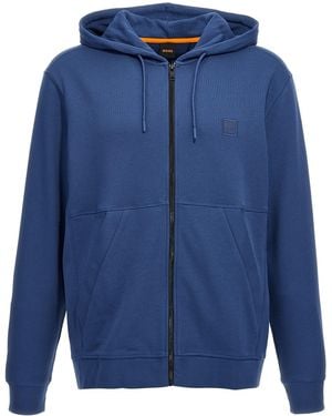 BOSS 'Zetalky' Hoodie - Blue