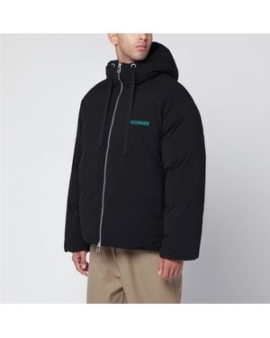 OAMC Peacemaker Puffer Jacket With Logo Embroidery - Black