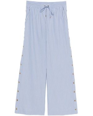 Zimmermann Wide-Leg Trousers - Blue