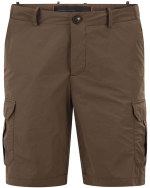Rrd Stretch Technical Cargo Bermuda Shorts - Green