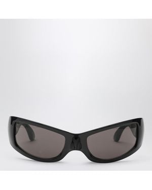 Balenciaga Sunglasses With Logo - Brown