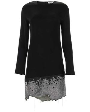 JW Anderson Jw Anderson Triacetate Blend Dress - Black