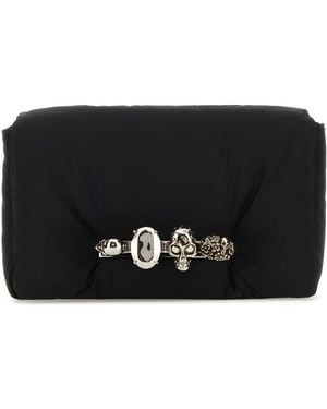 McQueen Nylon The Puffy Knuckle Belt Bag - Black