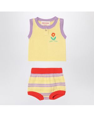 Bobo Choses Two Piece Set Light With Flower - Yellow