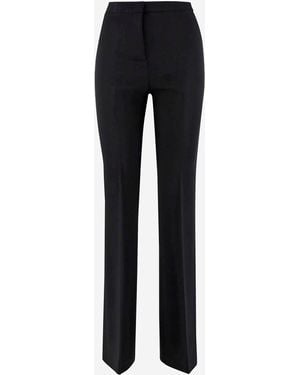 Pinko Stretch Viscose Pants - Black