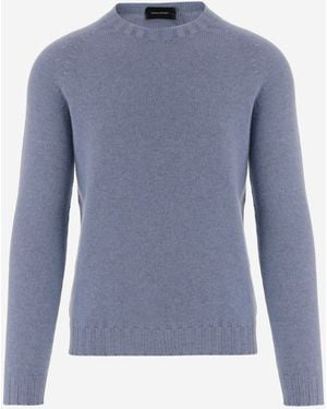 Tagliatore Kasjmier Trui - Blauw