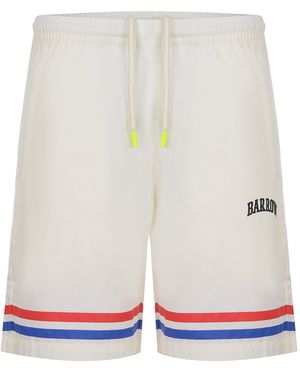 Barrow Shorts Made Of Vanilla Cotton - White