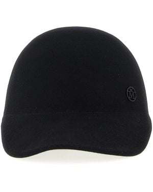 Maison Michel 'tiger' Hoed - Zwart