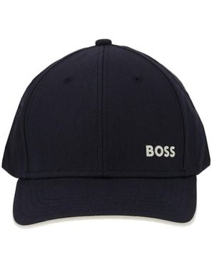BOSS Baseball Hat With Logo - Blue