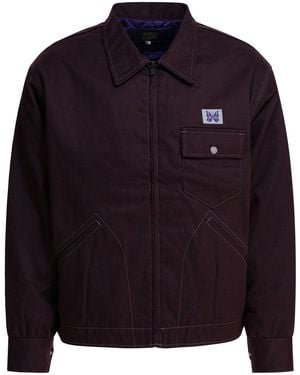 Needles "Pe/C Twill" Lightweight Jacket - Blue