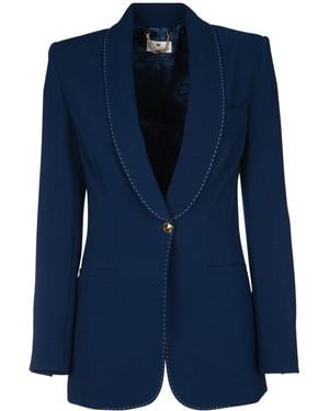 Elisabetta Franchi Giacca Monopetto - Blue