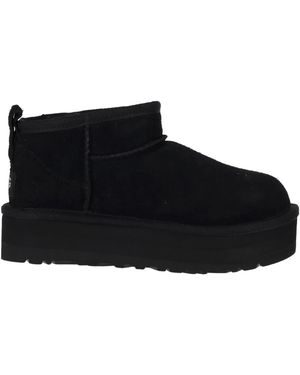 UGG Classic Ultra Mini-Plattform für Kinder - Schwarz