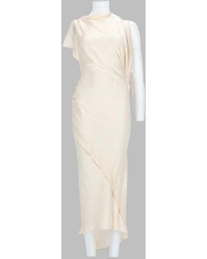 Victoria Beckham Suit Midi Dress - White