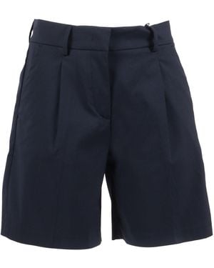 K-Way Nive Twill Tech Chino Senza Pince - Blau