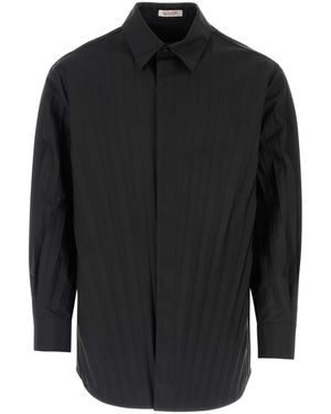 Valentino Garavani Tech Nylon Oversize Shirt - Black