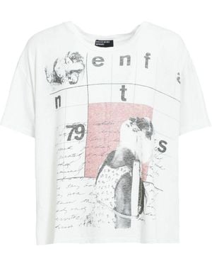 Enfants Riches Deprimes Pharmicist's Daughter Cotton T Shirt - White